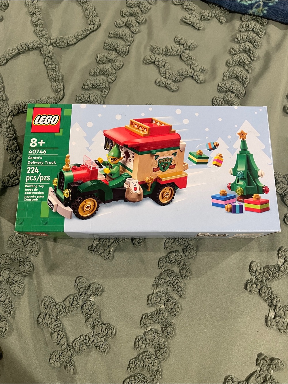 LEGO Holiday Delivery Truck Set - Red, Green & Gold